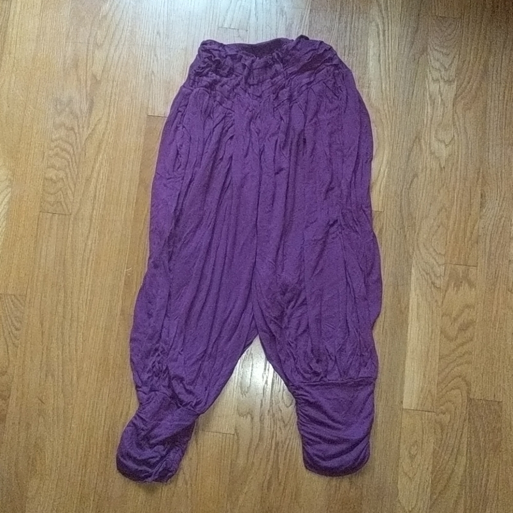 Purple ali baba pants